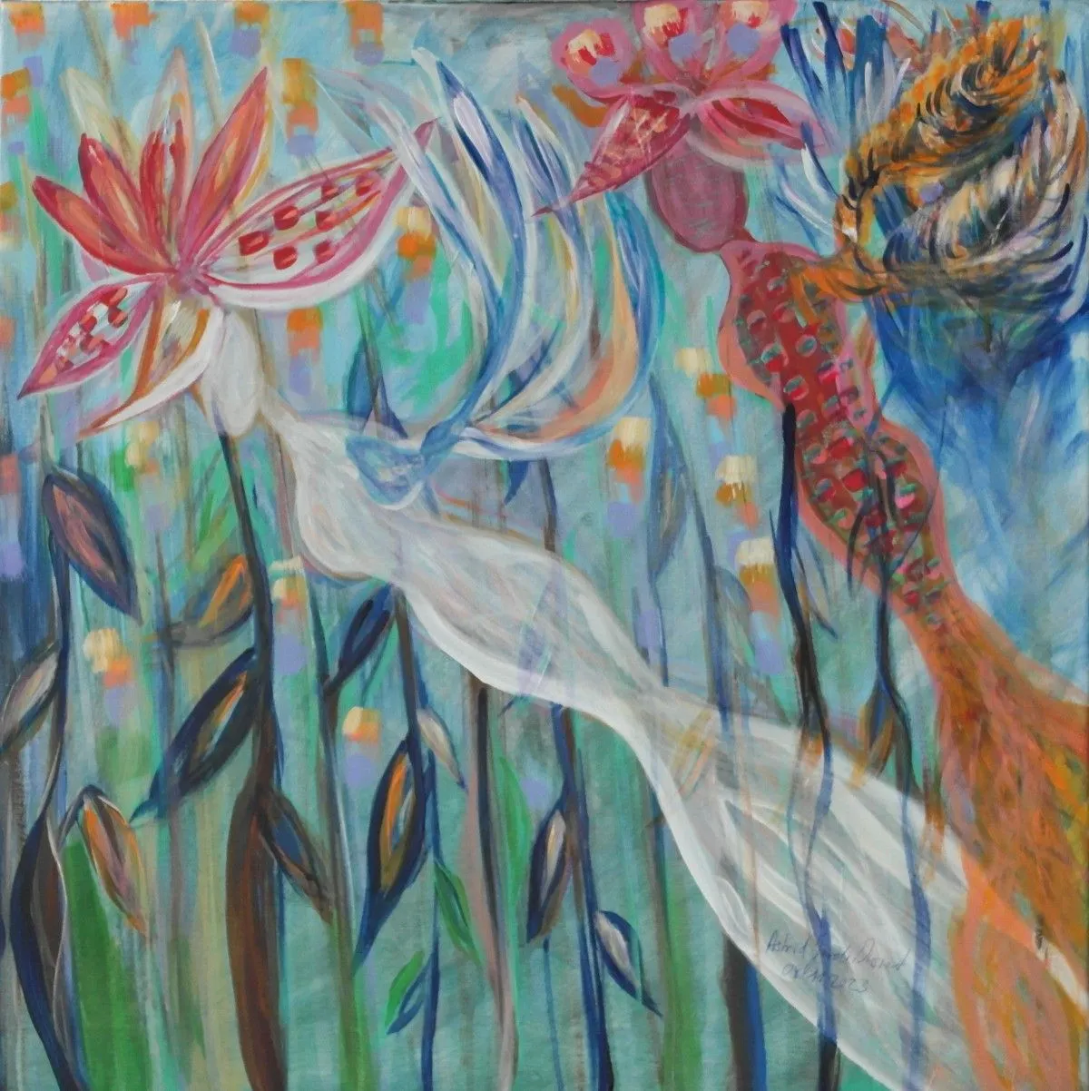 Envolée 1, œuvre de Astrid Jordi Dussert