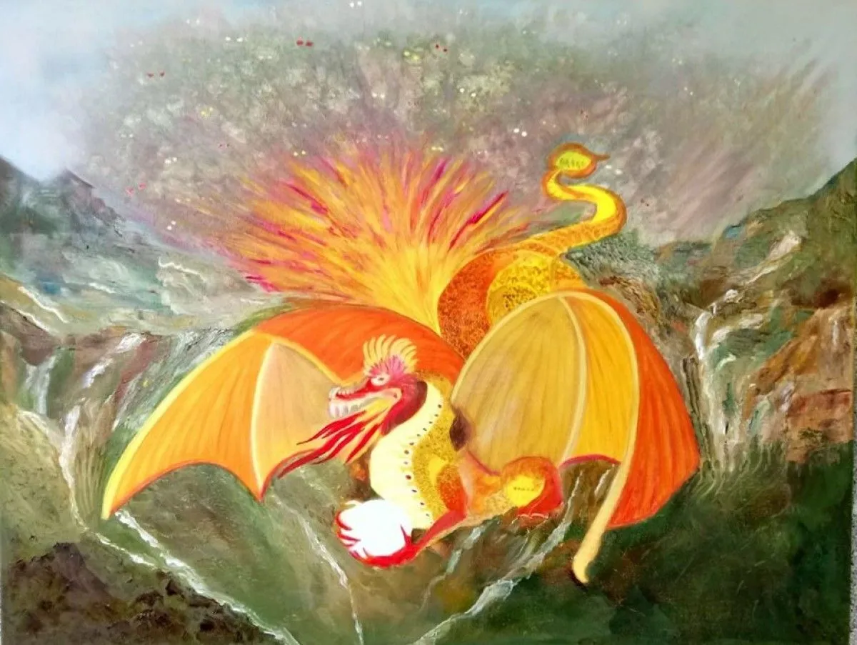 L'animal qui sommeille en moi, œuvre de Viviane RINCK