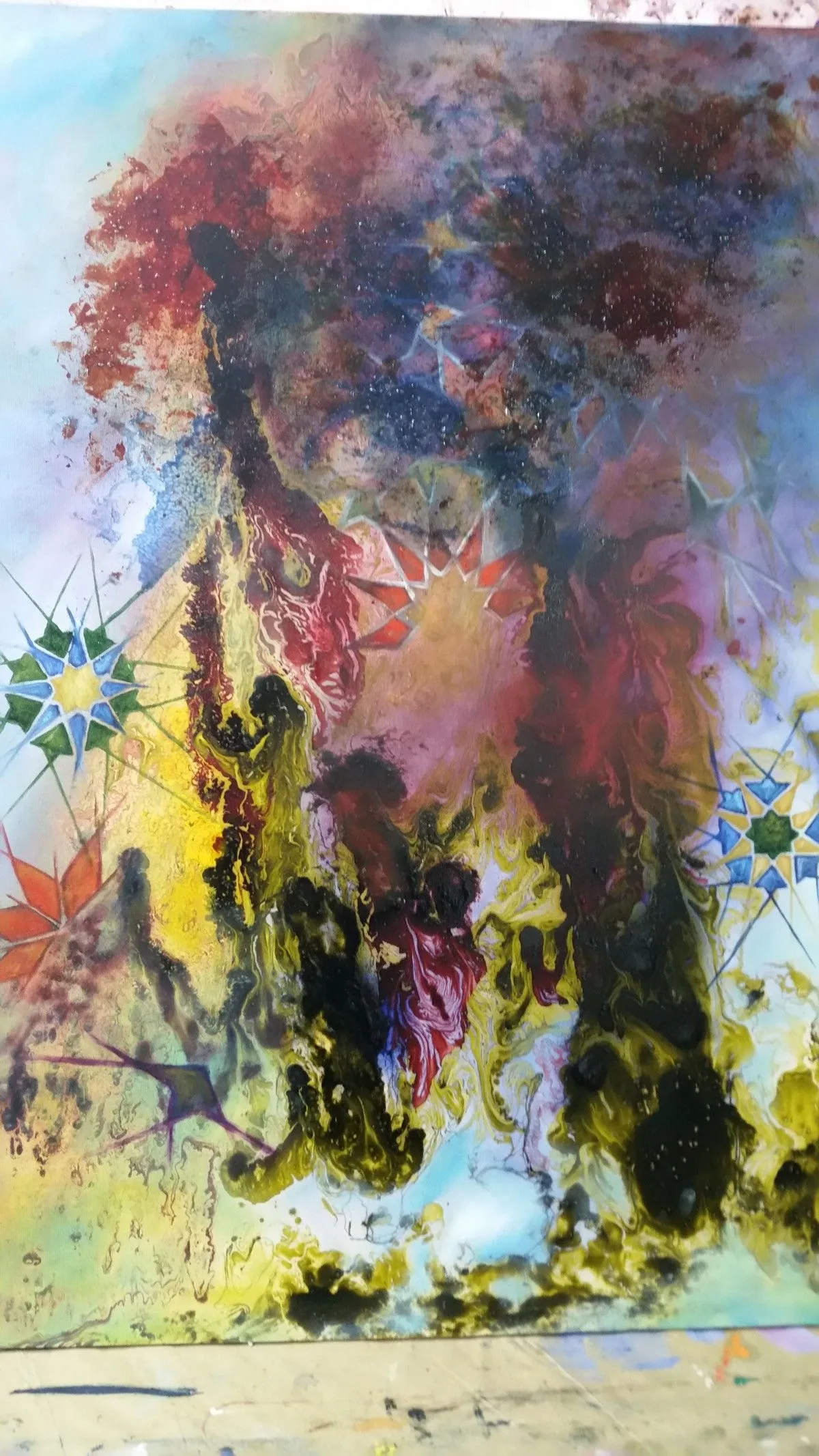 voyage, artwork by safia zine el abidine