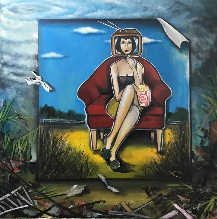 Absurde, artwork by Malga Art