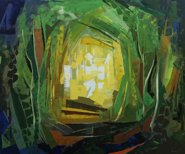 Tunnel Vision, œuvre de Sanjaya Gunarathna