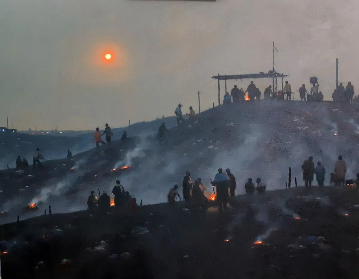 OKE IGBALA (SALVATION HILL), œuvre de Abiodun Olaku