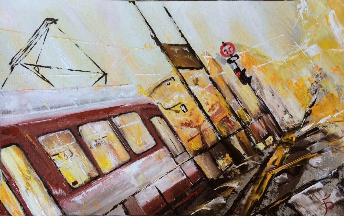 The Freiburg Studies: Tram no.01, artwork by Étienne Pascal