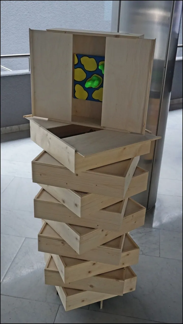 BOX, œuvre de jean-francois Réveillard