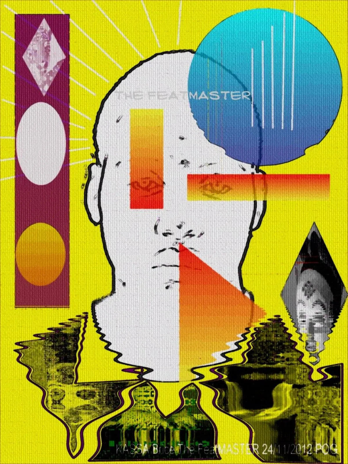 life, artwork by Brice kassa