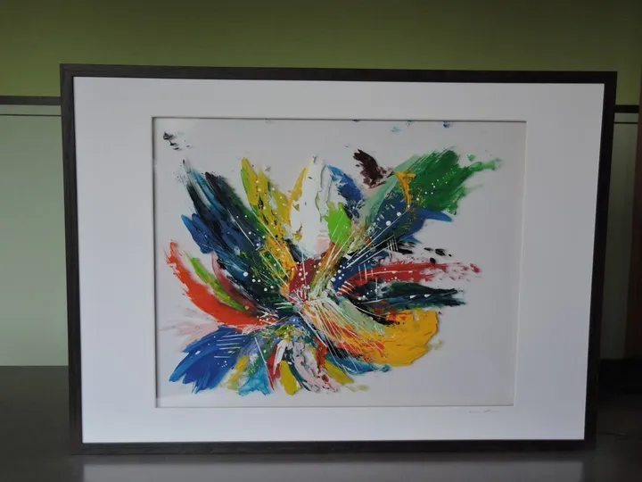 Floral, artwork by Rita Vandenherrewegen