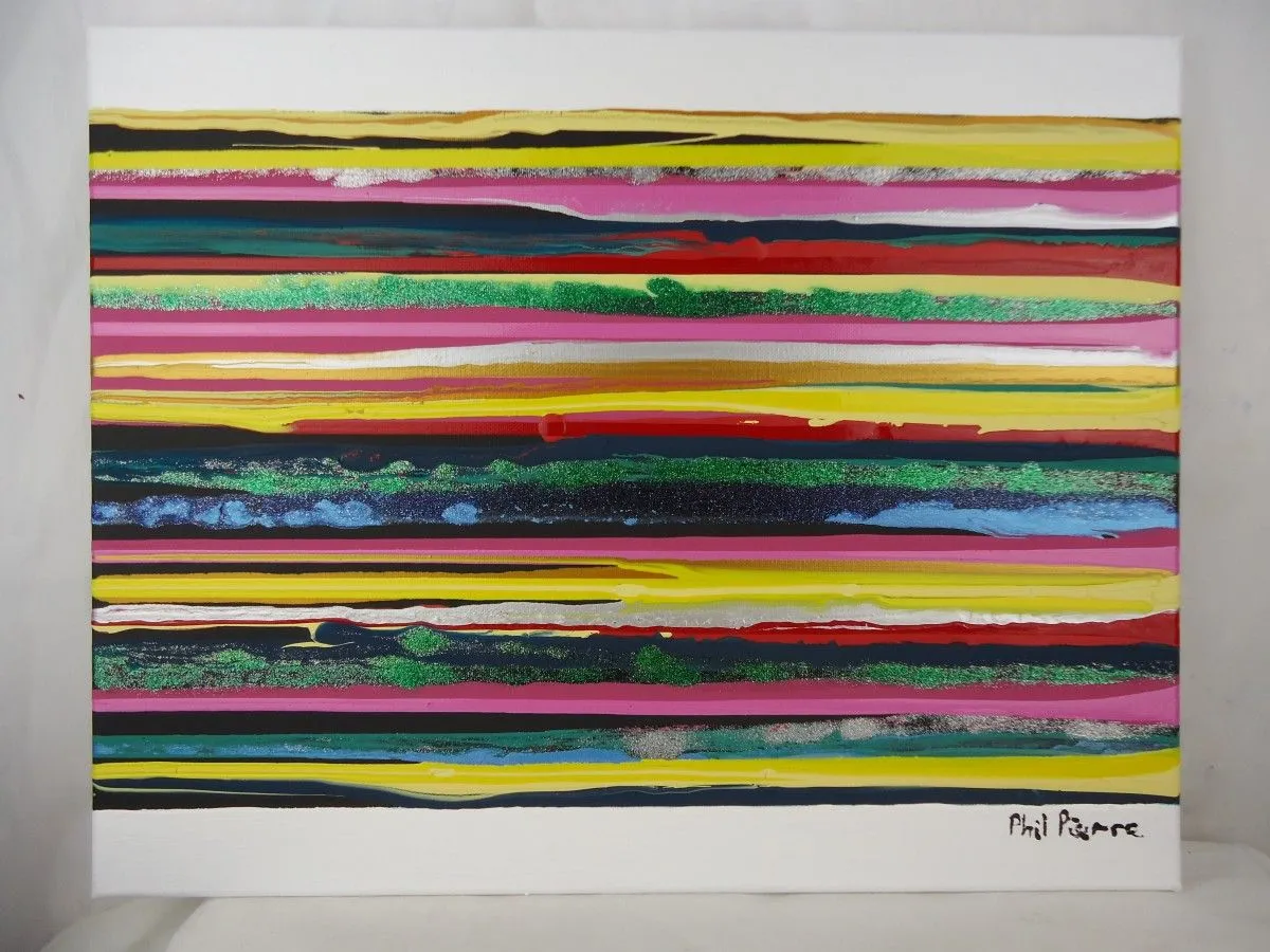 STRIPES 082, œuvre de Phil Pierre