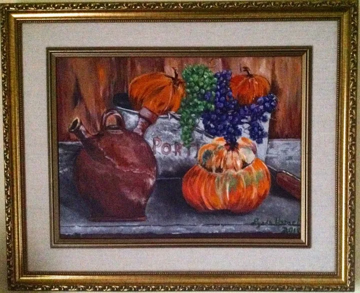 132- bon festin d'automne, œuvre de Lynda Hamel
