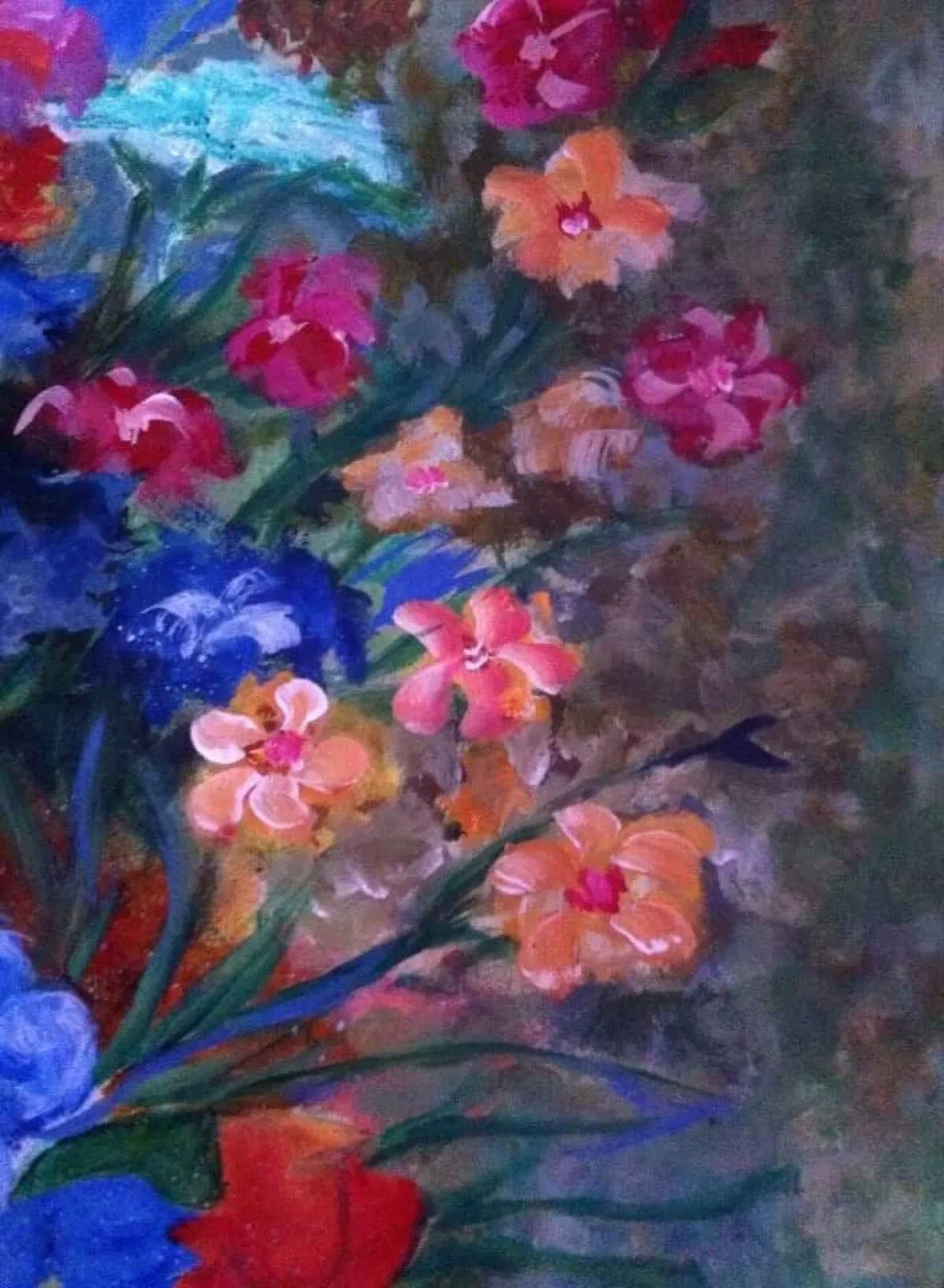 Flower vase, artwork by Sachin Shah