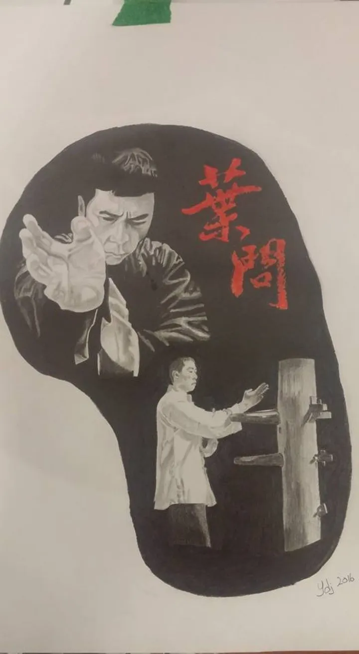 Ip Man, artwork by Ydj Lelui