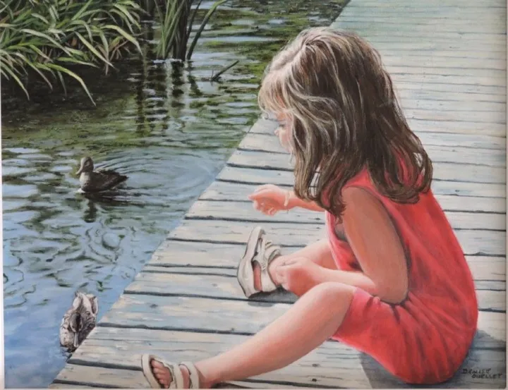 Alicia, œuvre de Denise Ouellet