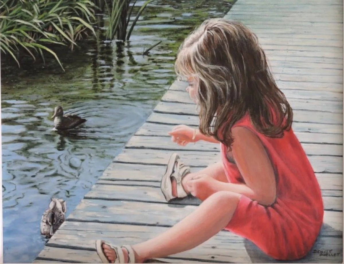 Alicia, artwork by Denise Ouellet
