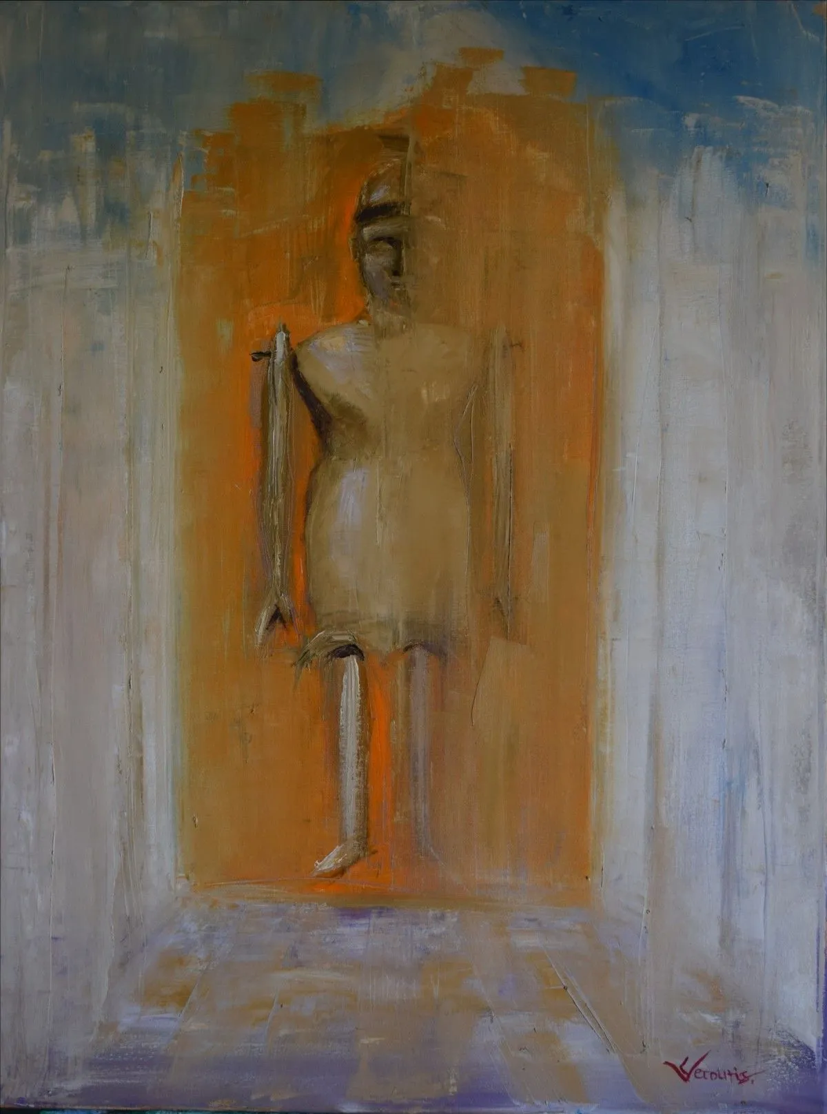 Plagona (ancient doll), œuvre de Konstantinos Veroutis