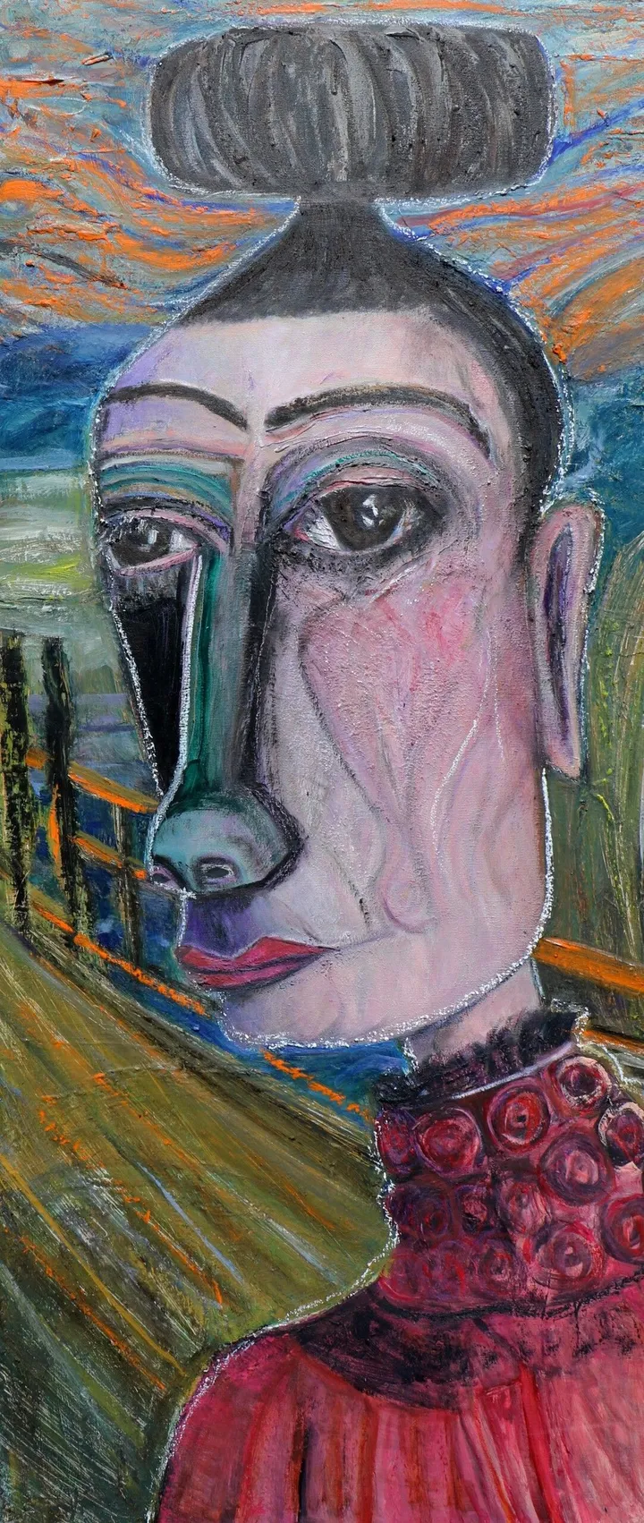 J'ai entendu le cri, œuvre de Nicole Laurin