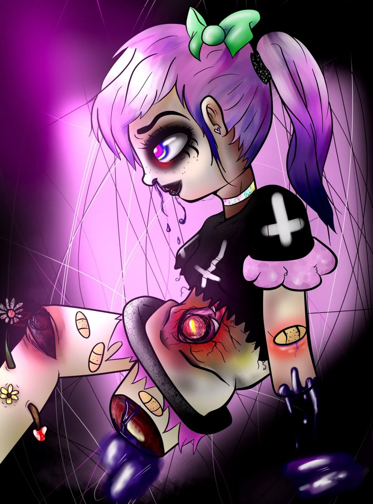 Nosebleed, artwork by Cheyenne Warwick