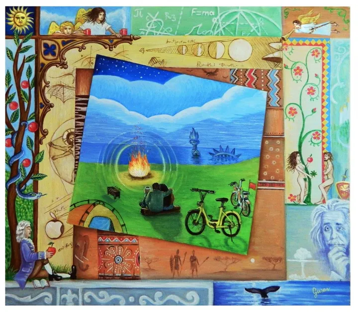 "New Chance or Newton`s dream", œuvre de Nikita Gusev