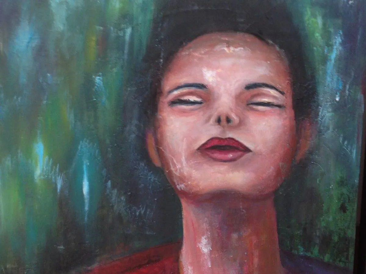 O Muse. Contiens-toi, œuvre de Nicole Faucher