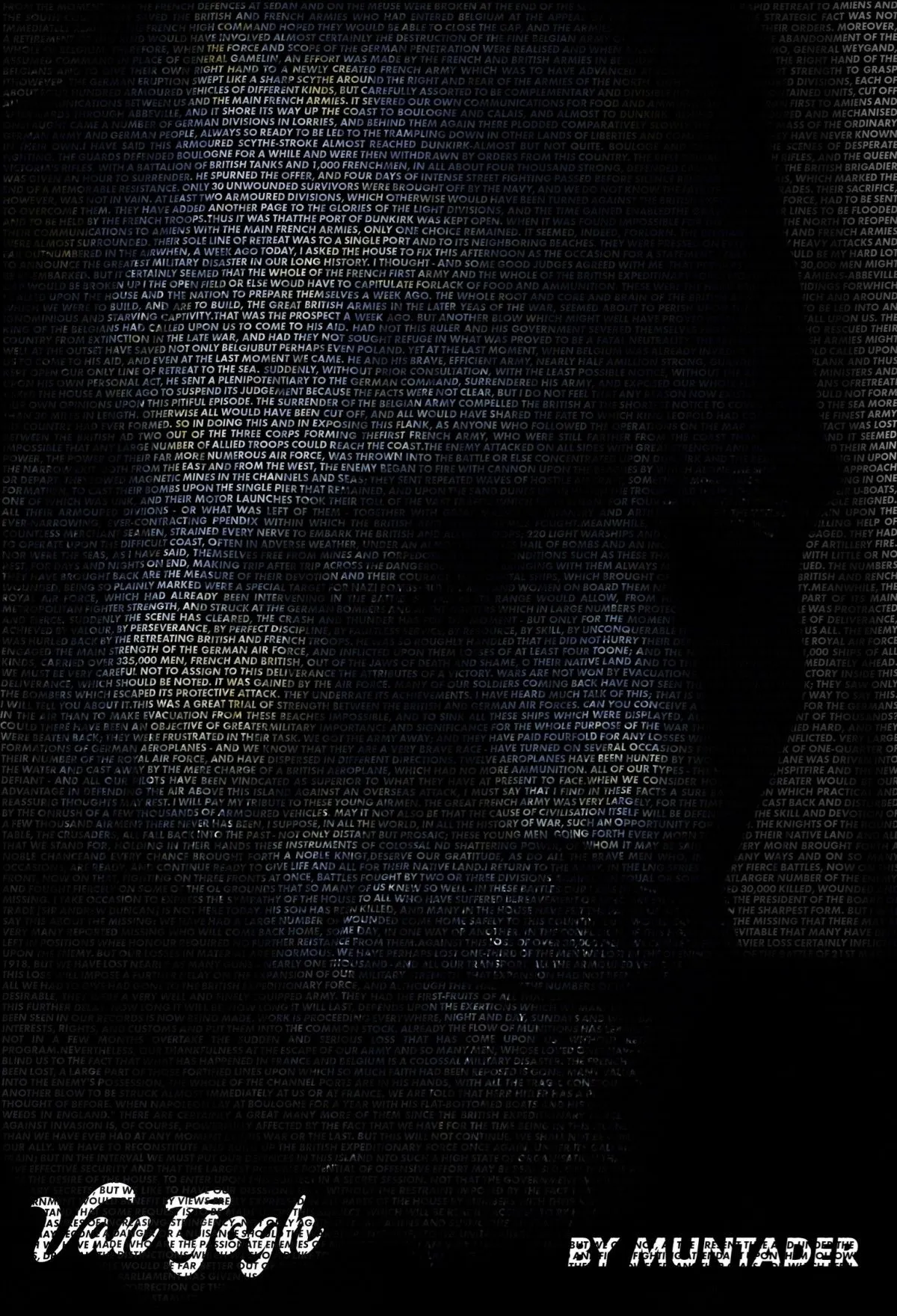 Van Gogh Thoughts, artwork by Muntadher Saleh