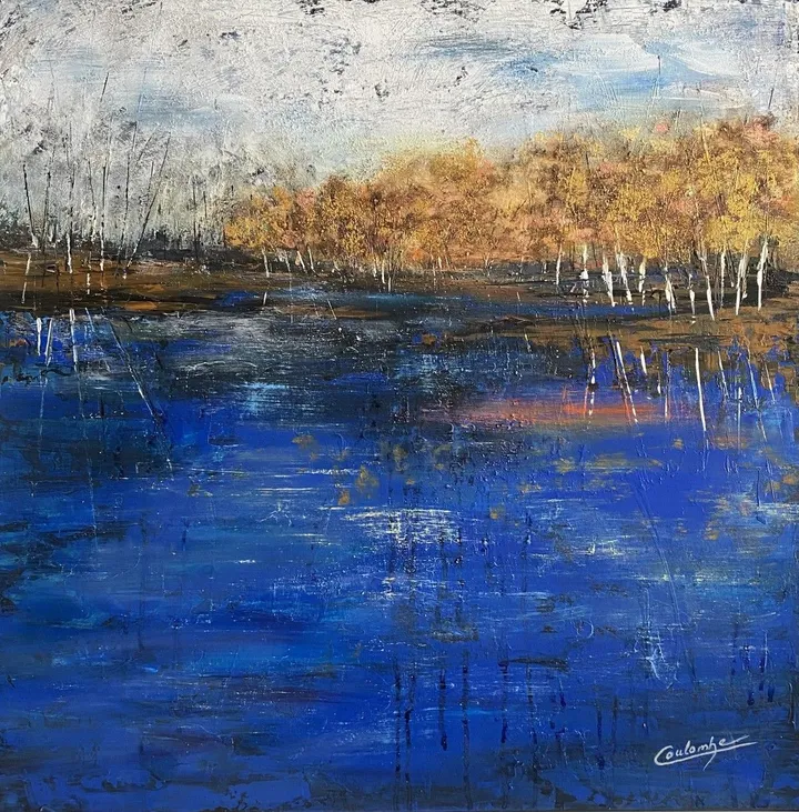 Dorure d’automne, œuvre de Louizel Coulombe