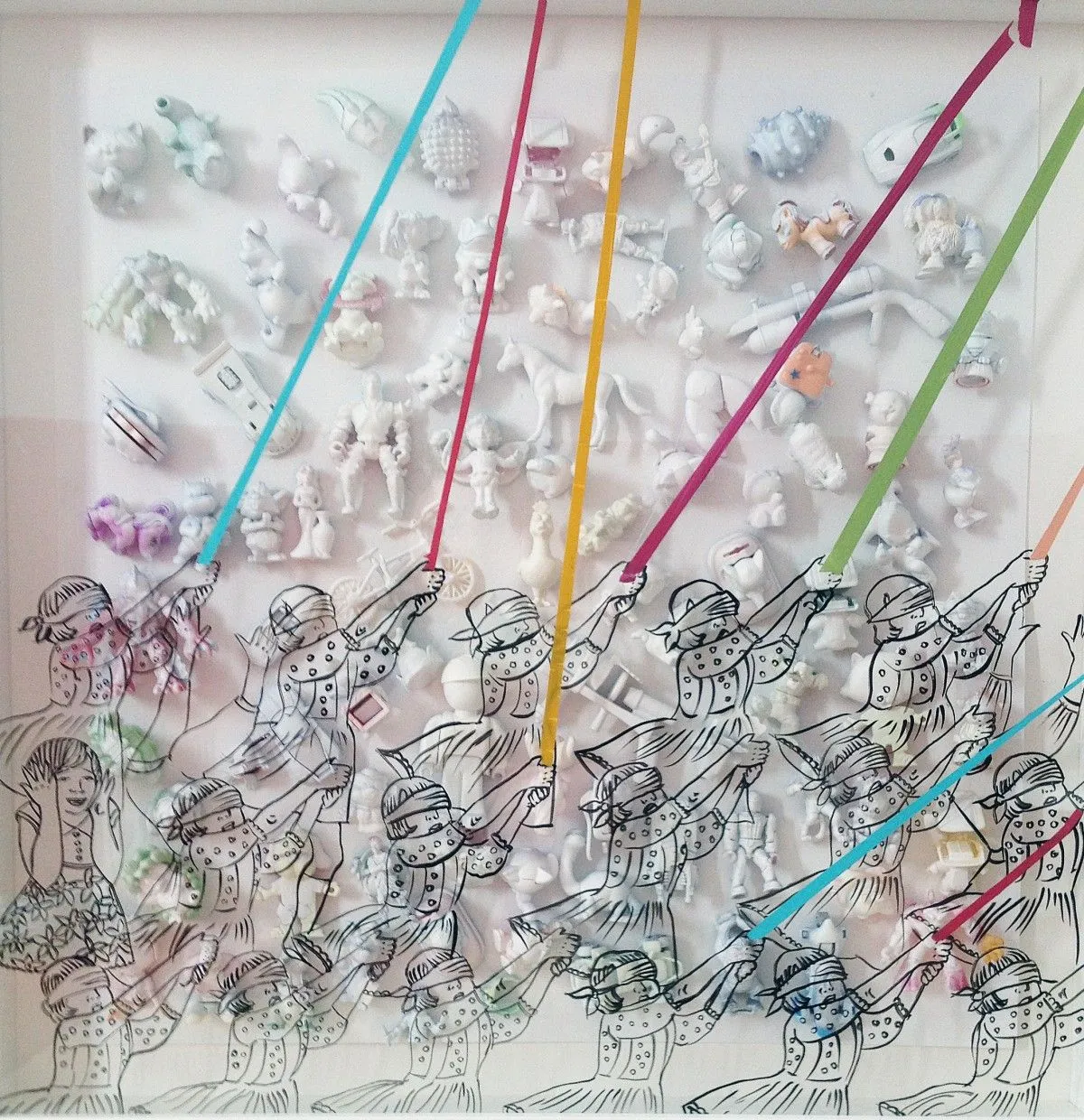 Playing with Amanda, œuvre de Zoita Delia Calinescu