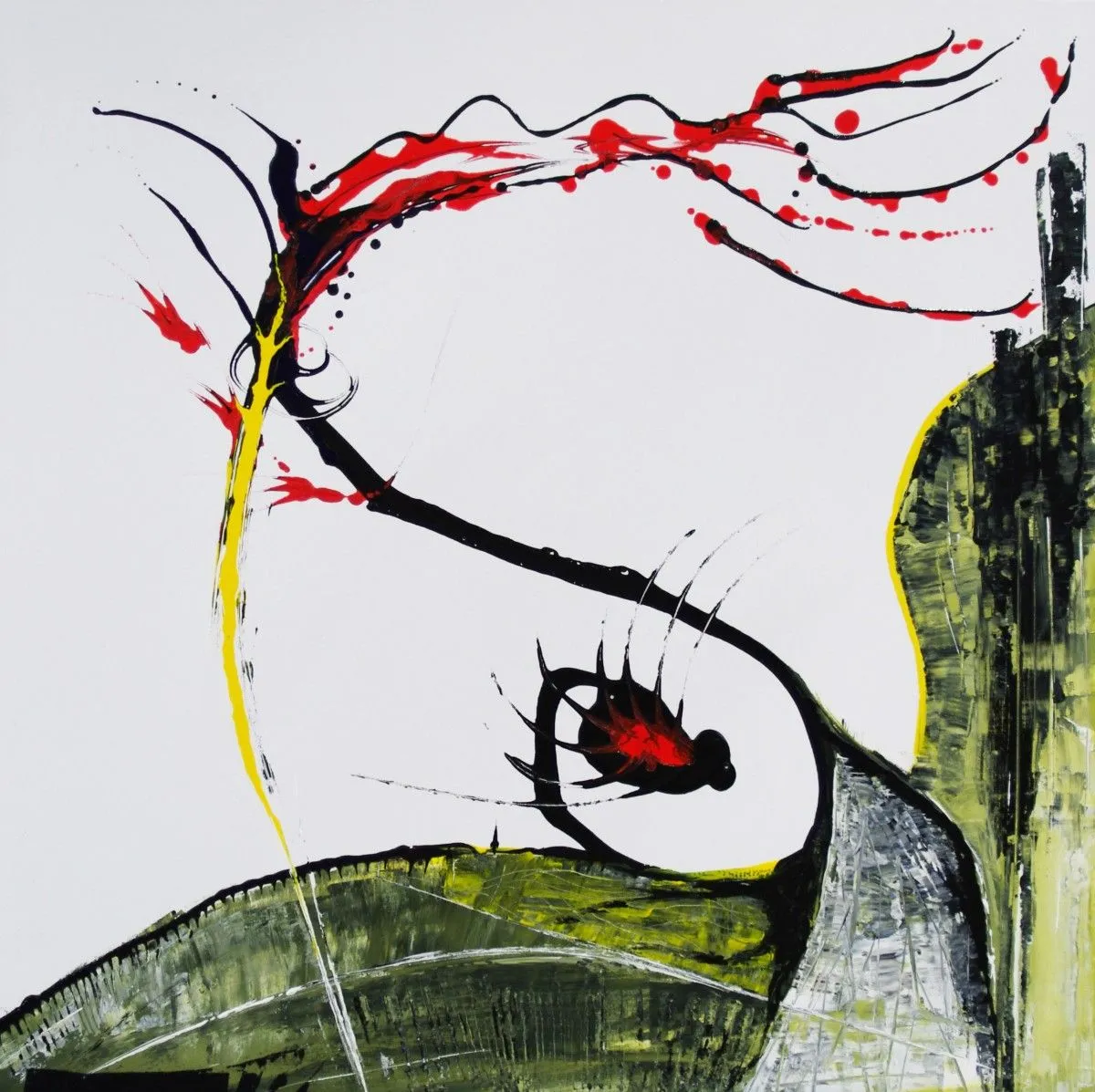 Wounded, artwork by Stéphane Hébert