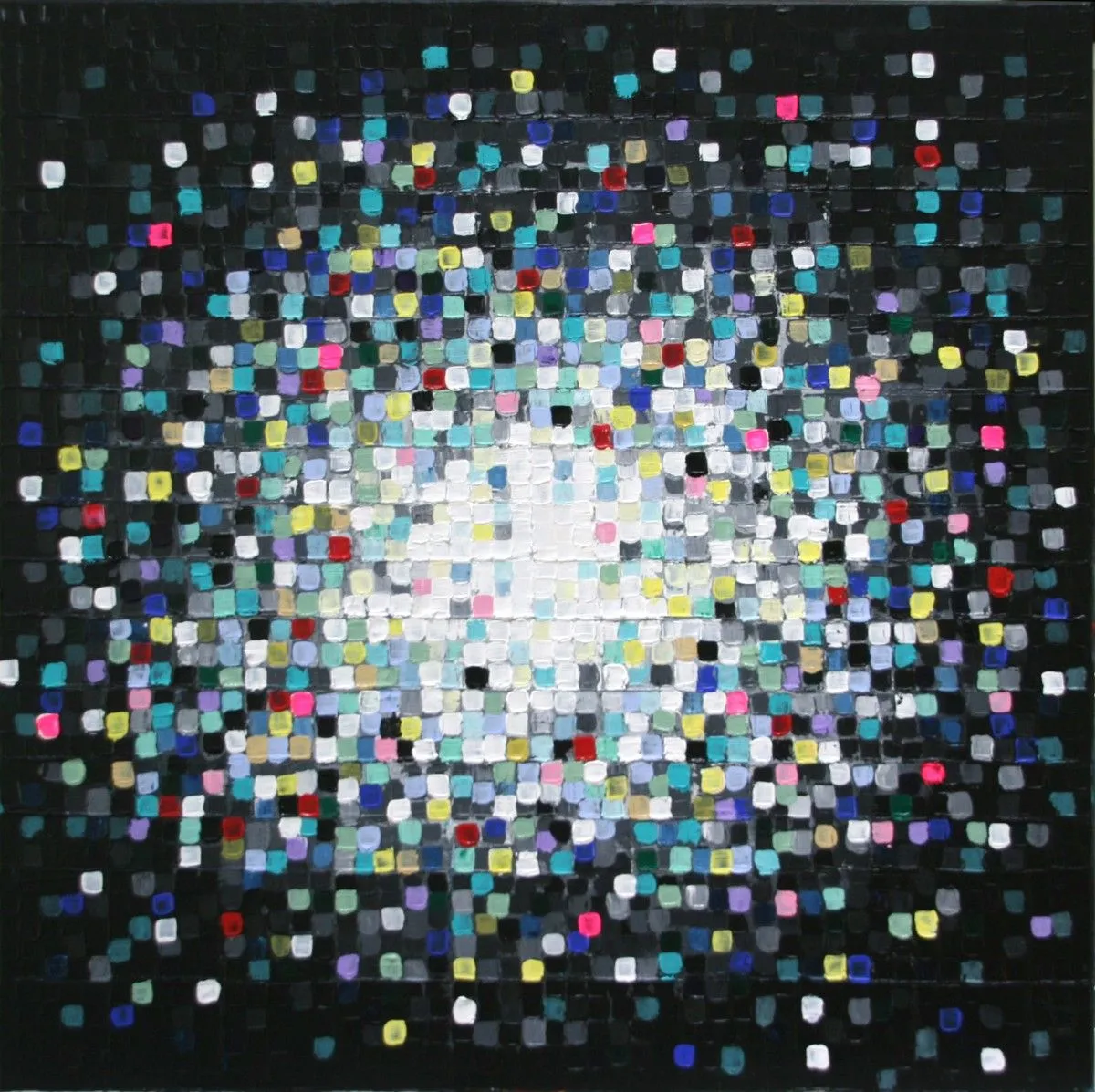 Pixels Clair de Lune, artwork by Marie Roukens