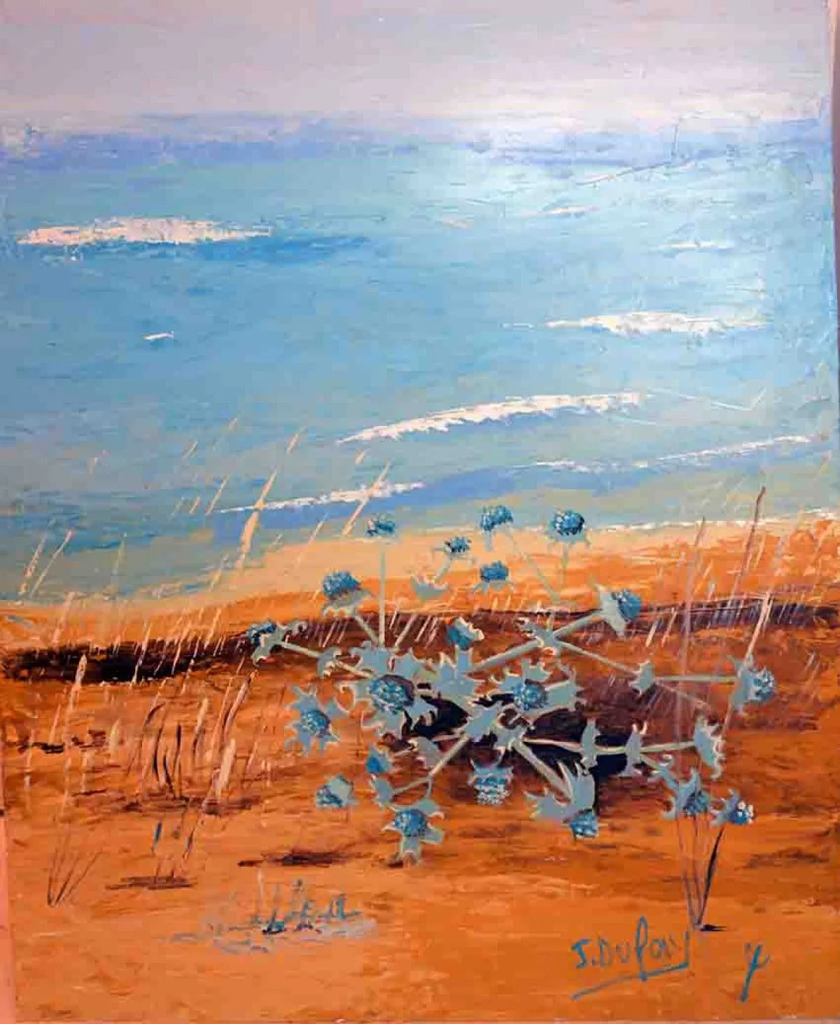 Les panicauts de l'île d'Yeu, artwork by Jérôme Dufay