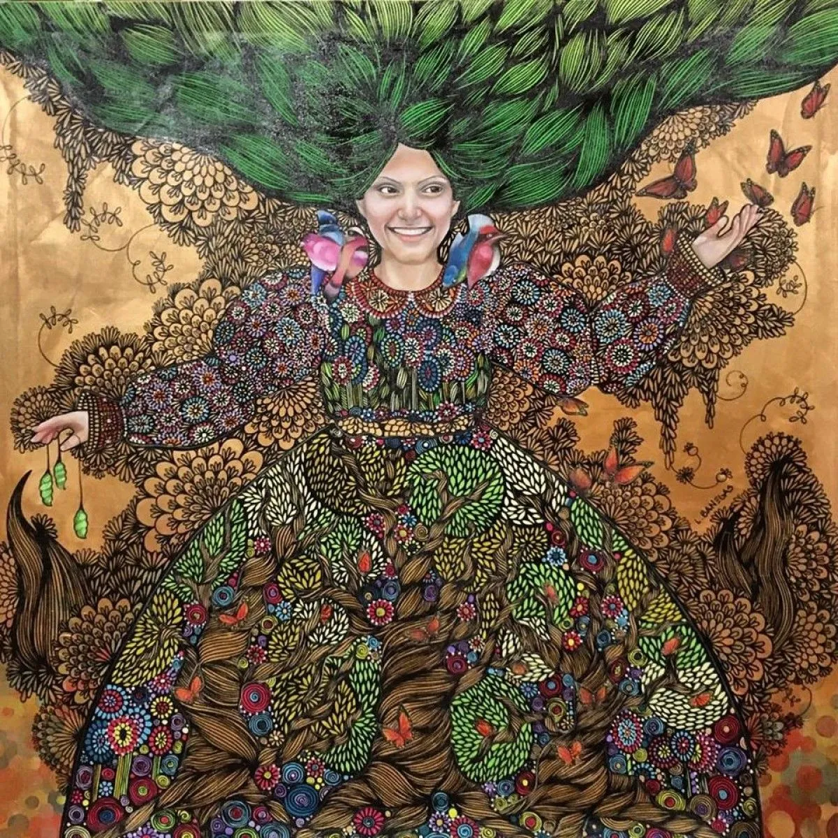 I am Mother, artwork by leticia banegas gomez