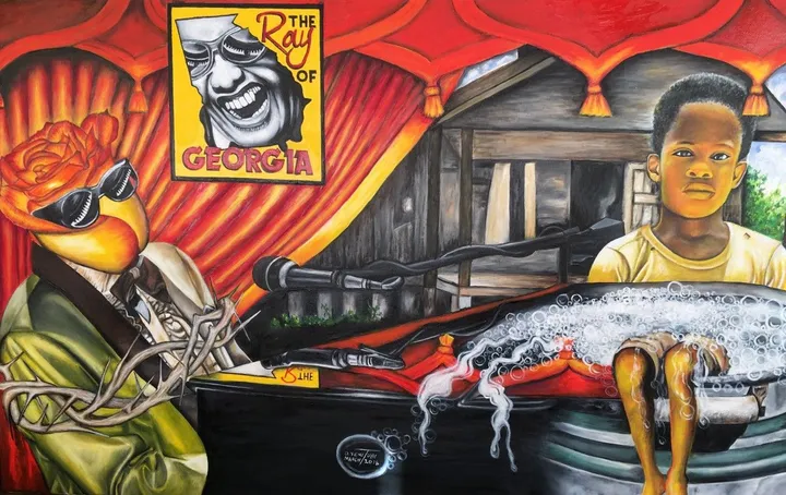 The Ray of Georgia: Unchained My Hands, œuvre de O. Yemi Tubi
