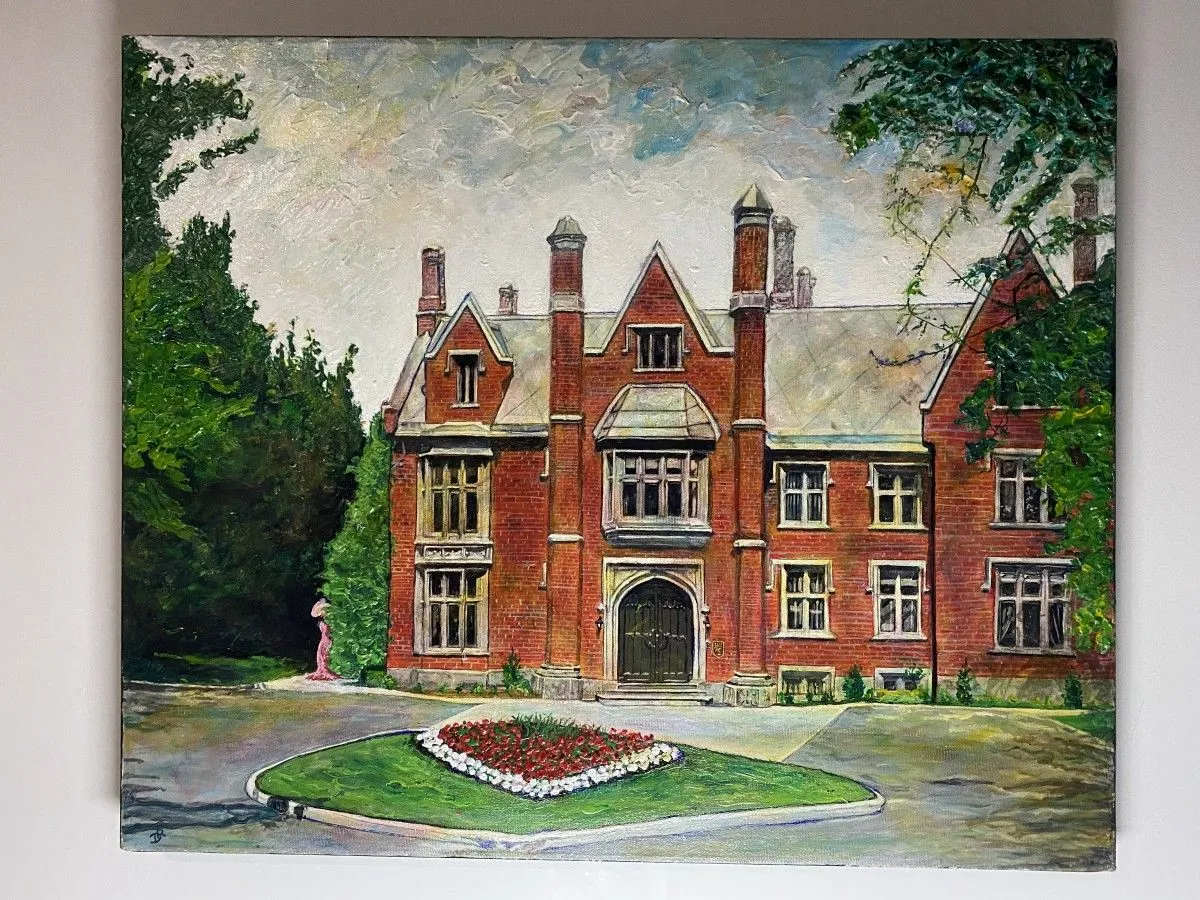 Le Manoir Campbell, artwork by Denis Roucau