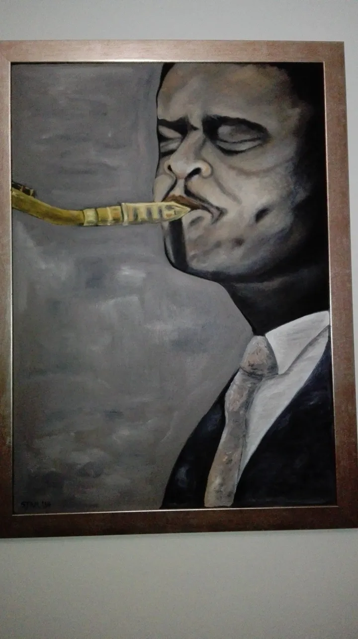 The musician, œuvre de Stamatia Grigora