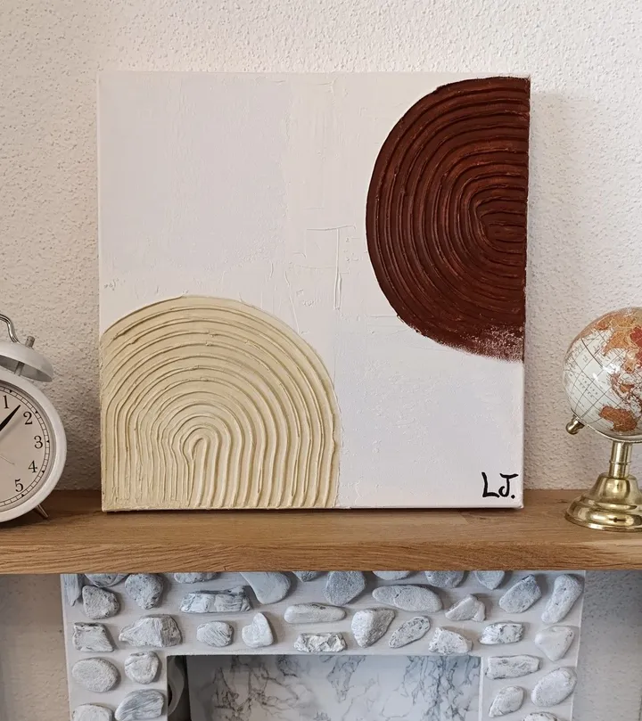 Organique terre et sable, artwork by Ludovic J