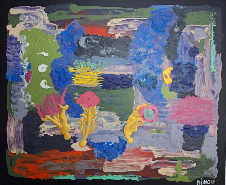 N°28 Sous la mer, œuvre de Jean-Michel FRAMERY