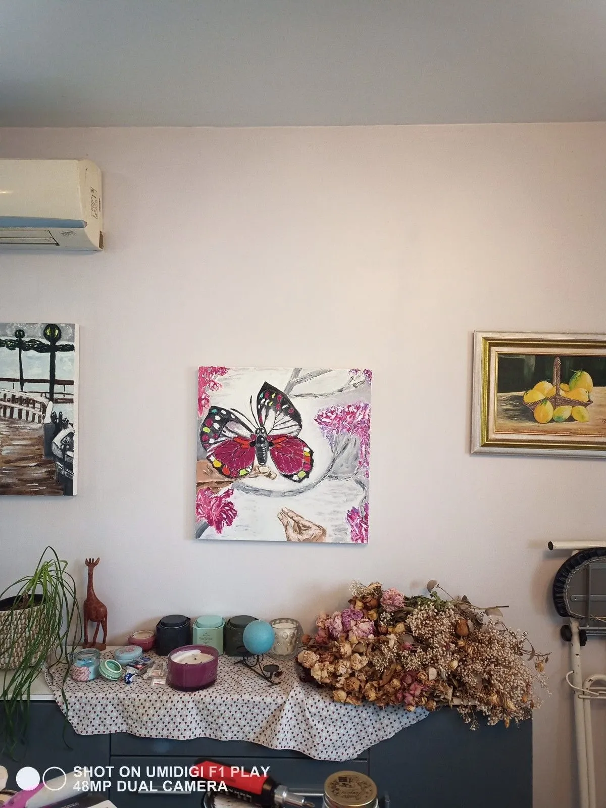 Délicatesse ailée, œuvre de Siro Delphine