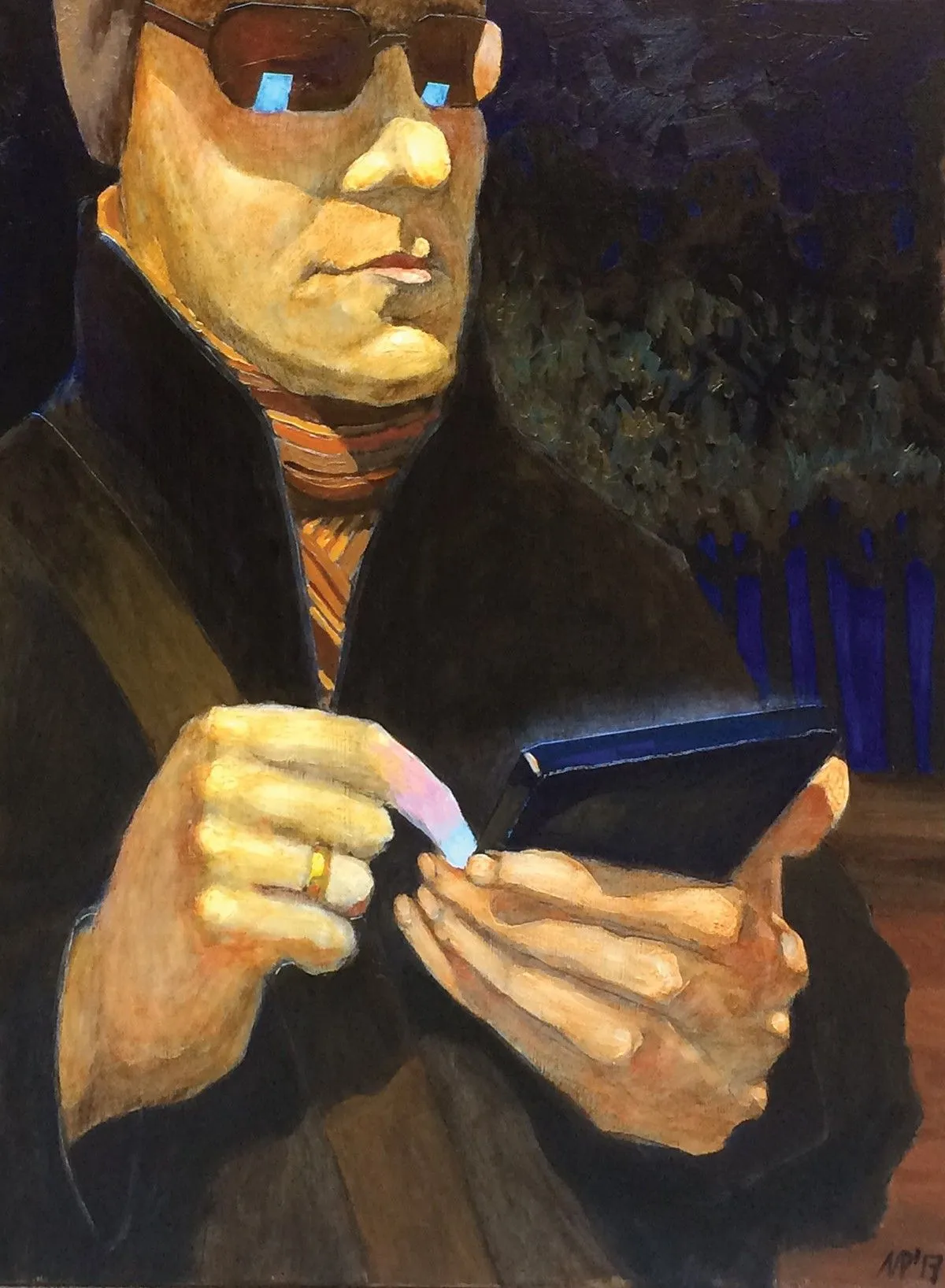 Under the Lantern, œuvre de Ruben Monakhov