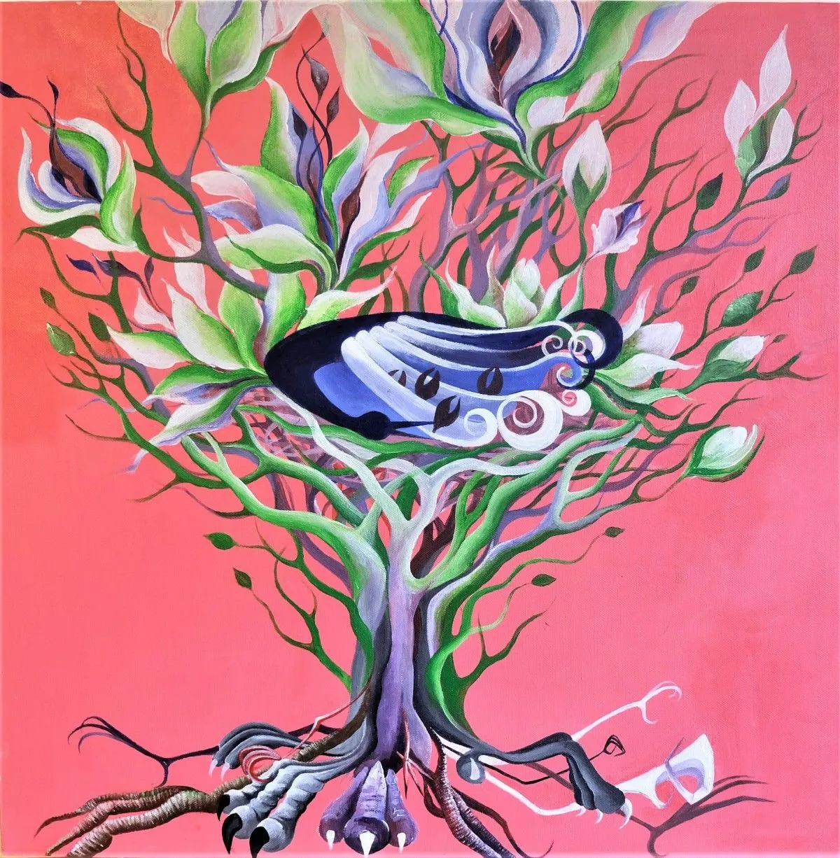 Nest, artwork by Kristina Saudinyte