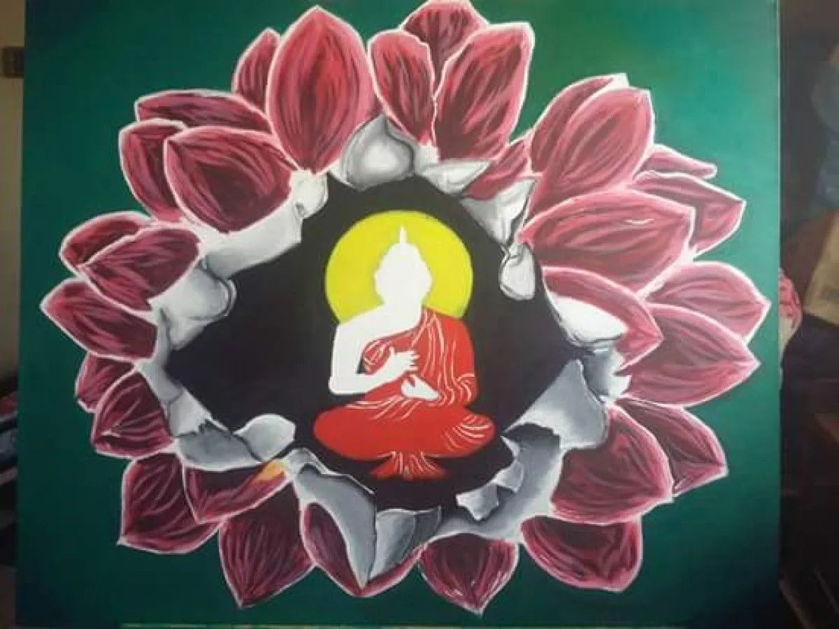 Meditation, œuvre de Pixel Art Studios