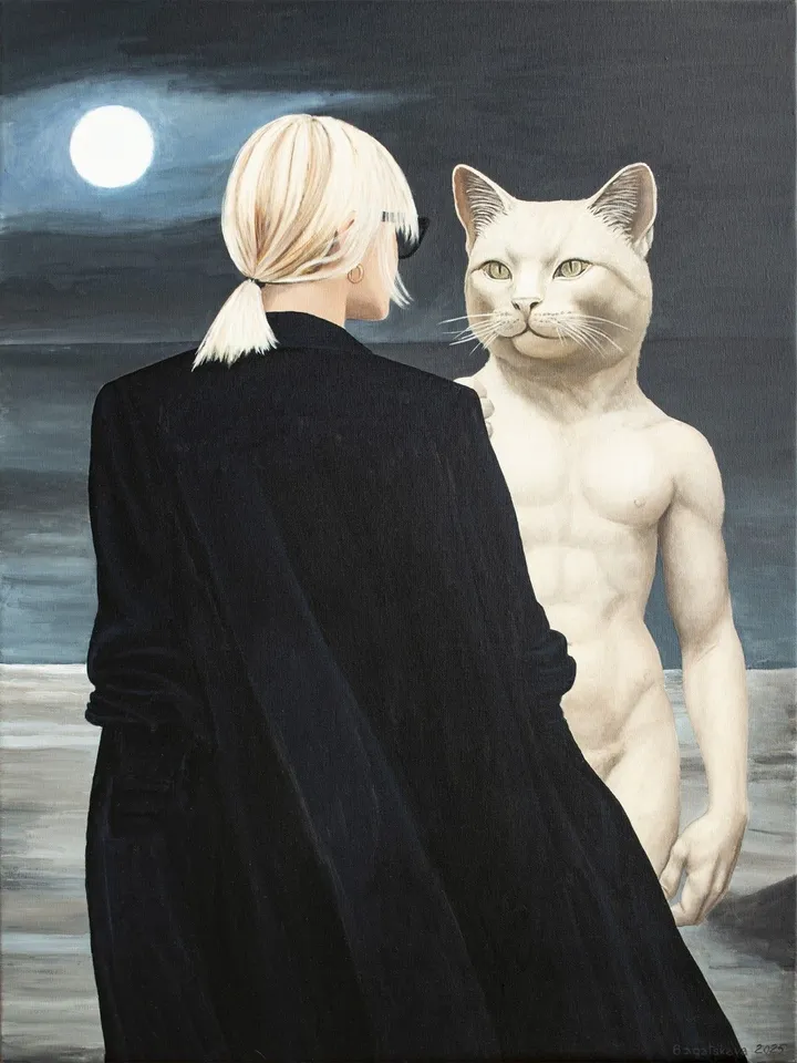 Gaze, artwork by Nataliya Bagatskaya