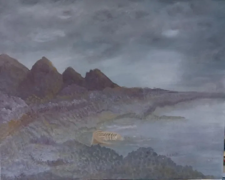 Tristesse, œuvre de Viviane RINCK