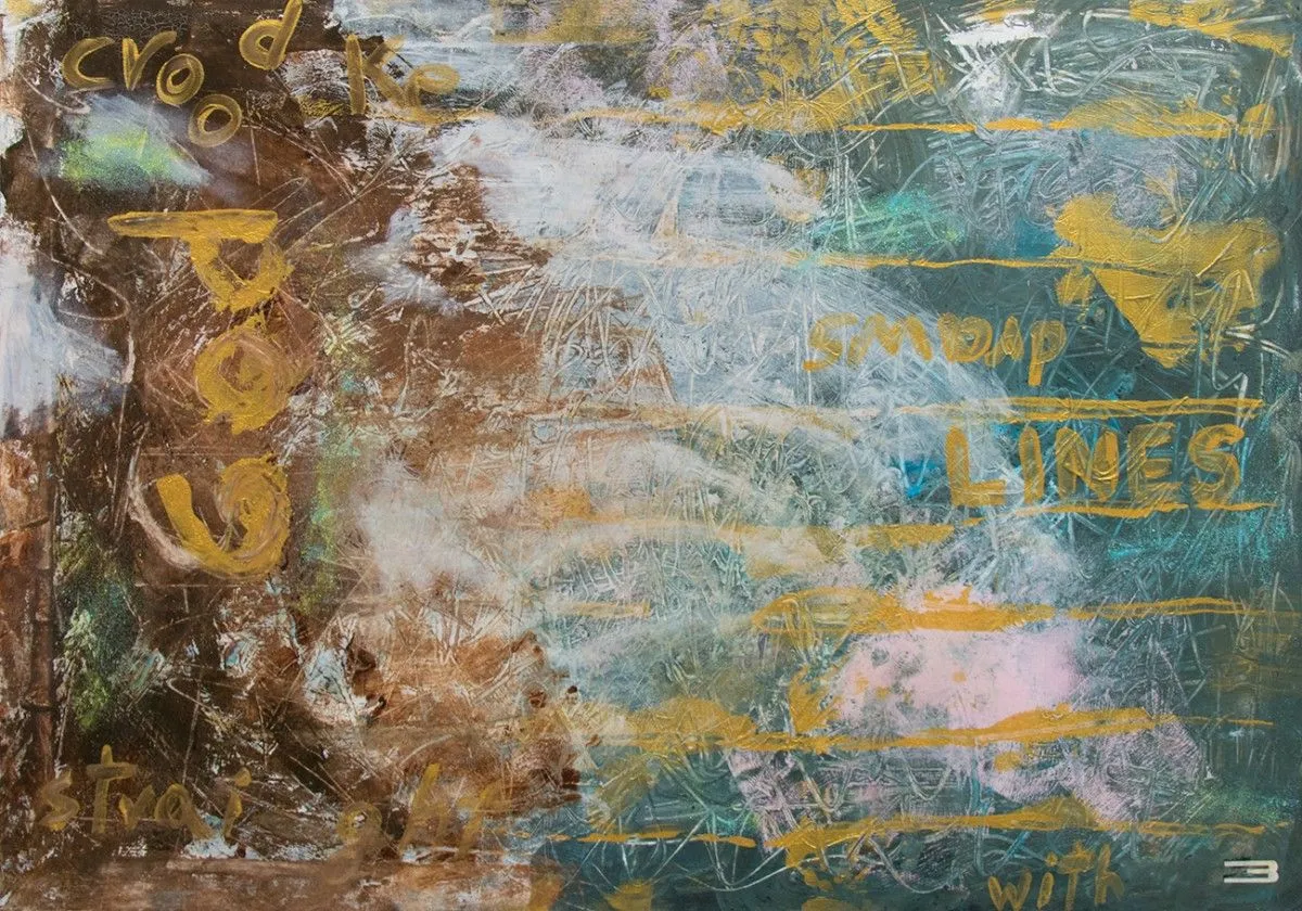 God writes straight with crooked lines, œuvre de Eduardo Bessa