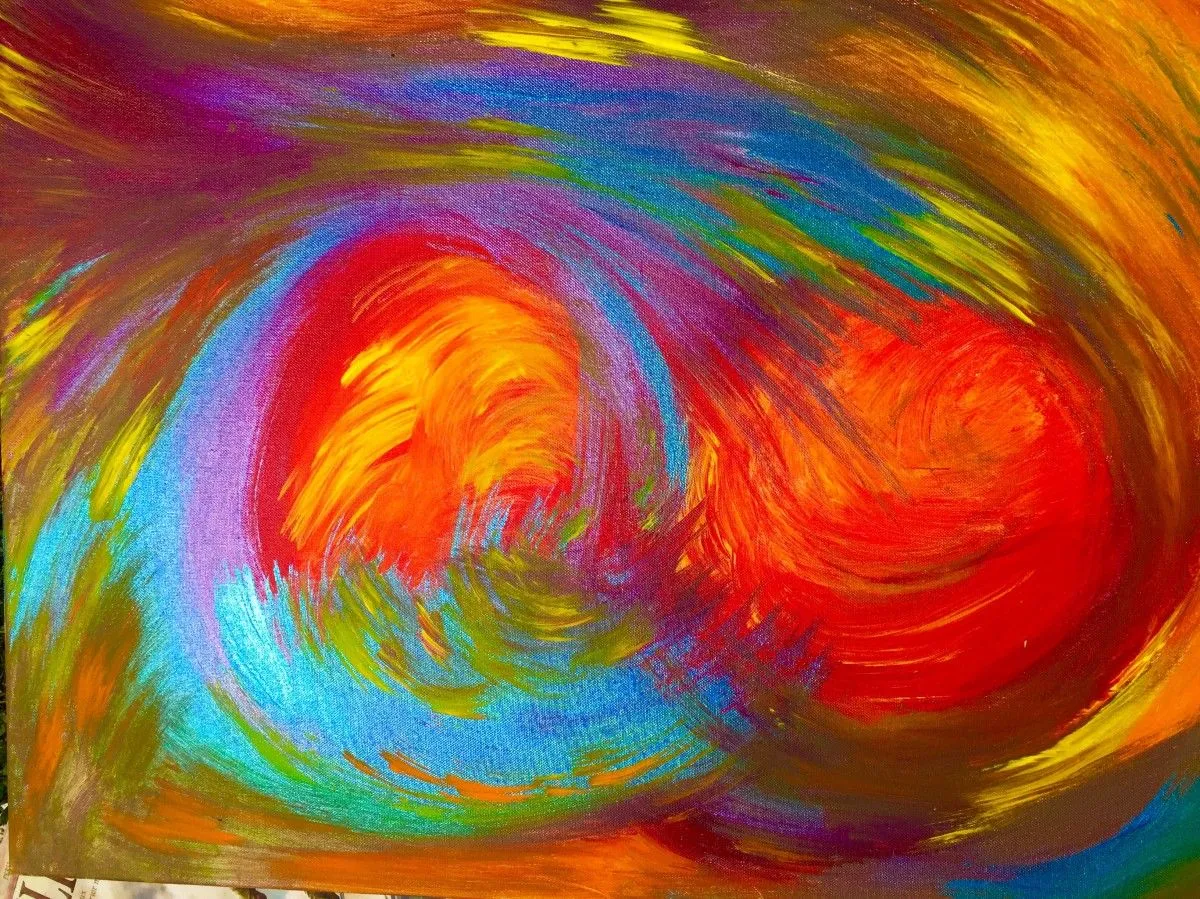 La fusion, artwork by Isabelle Wachsmuth