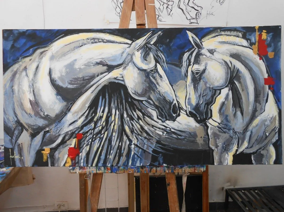"Friends", artwork by Roberto Fuentevilla