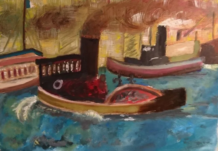 Elbe II, œuvre de Kenneth Friend