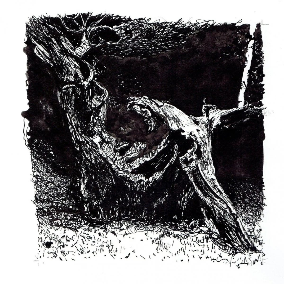 Mort ou vivant, artwork by Sébastien Darroman