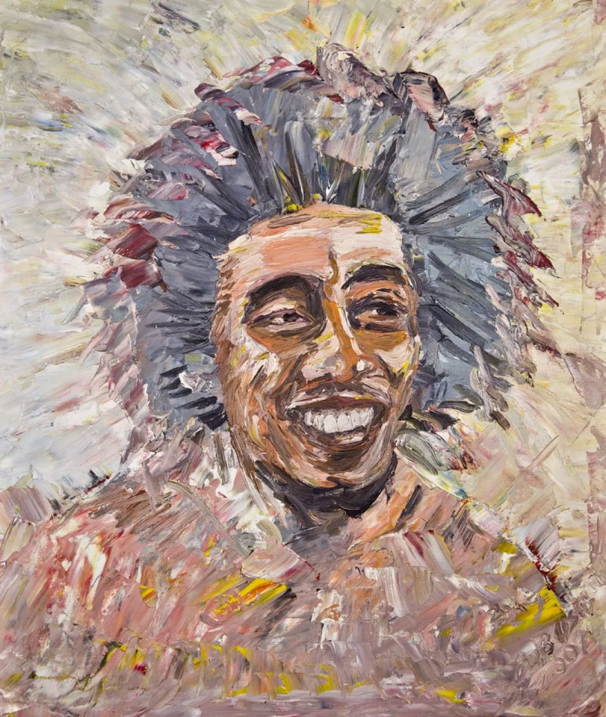 Bob Marley, œuvre de Akpan Usoroh