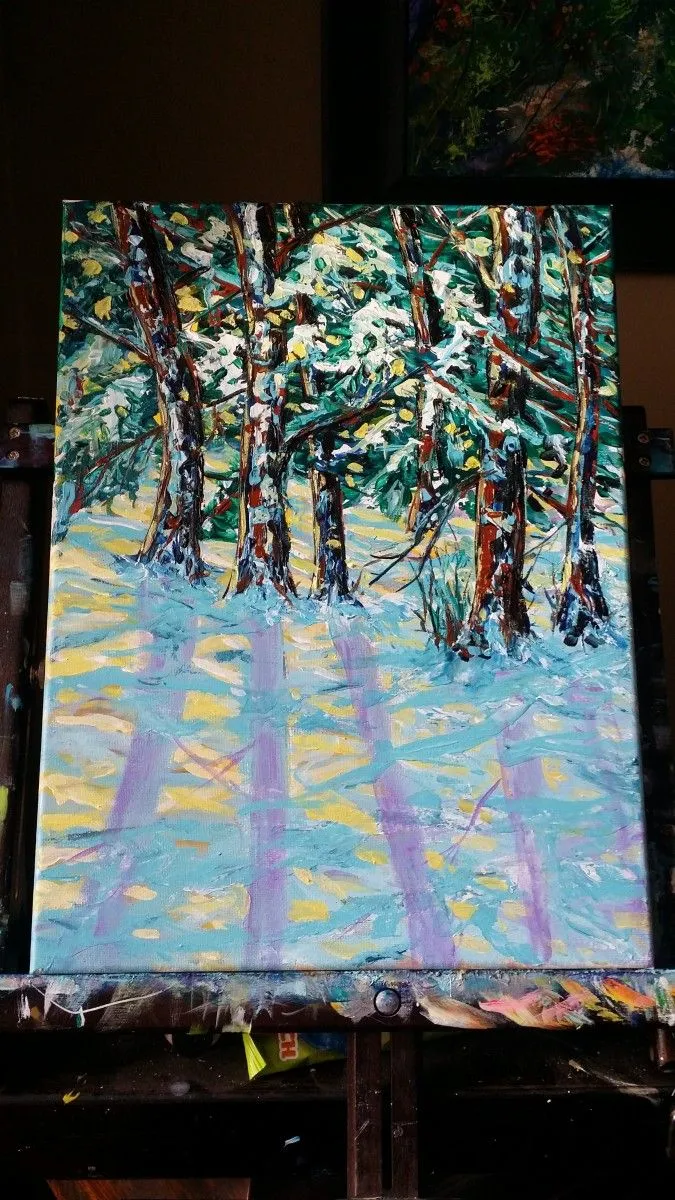 Tree line, œuvre de Todd Kasprick