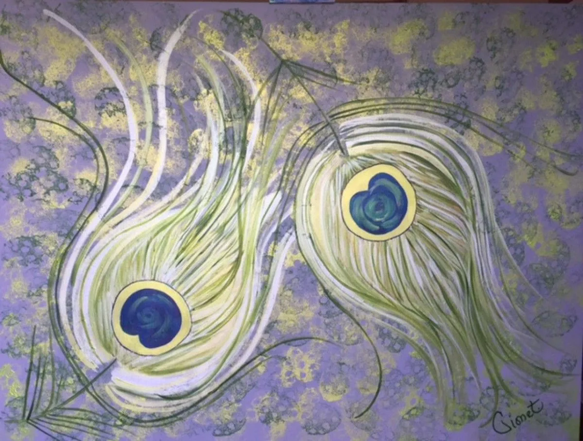 Au gré du vent, œuvre de Muriel Gionet
