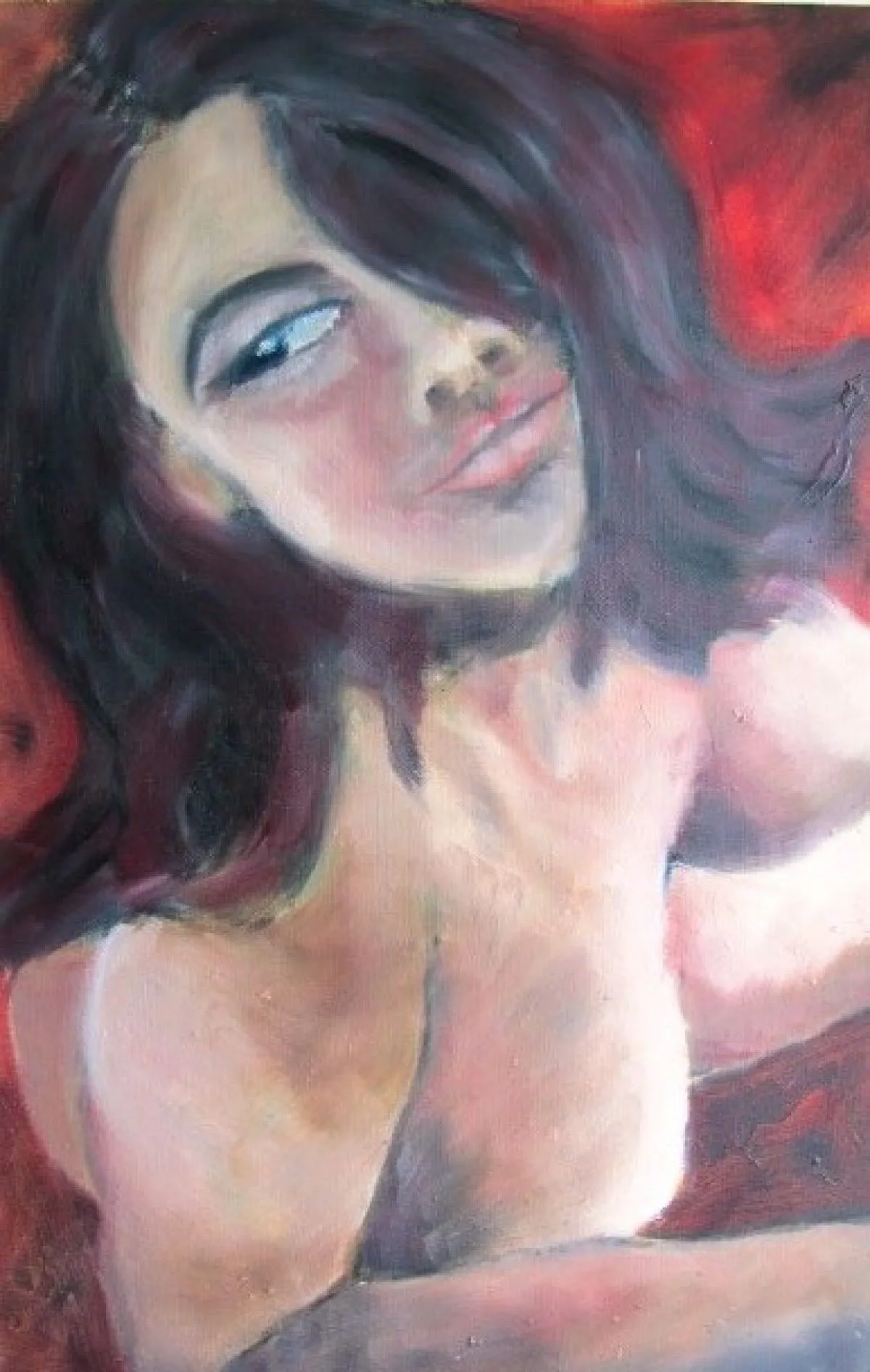 Reclining Half-Nude, œuvre de Kenneth Friend