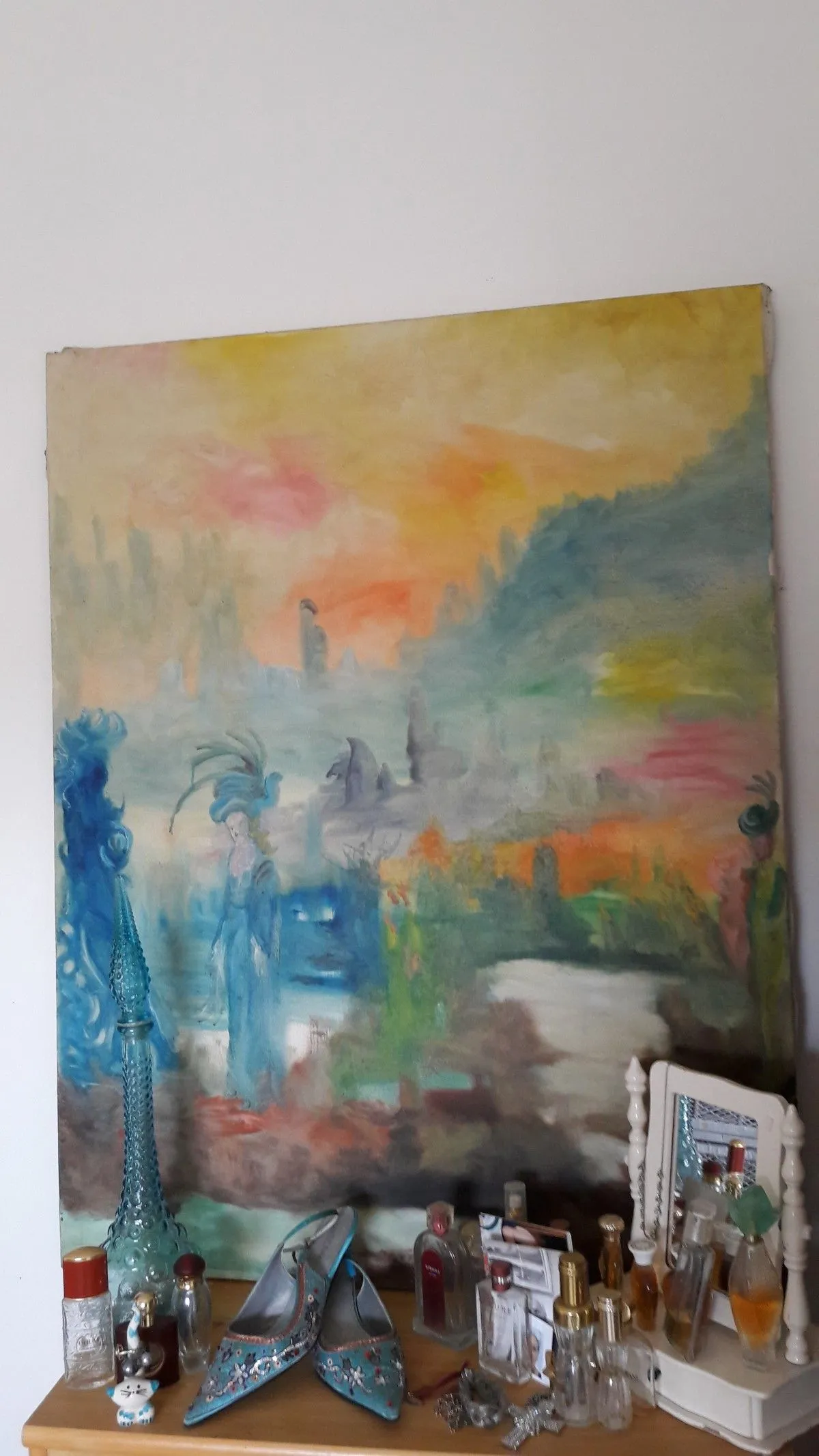jardin chinois, artwork by Annemarie Monasterio