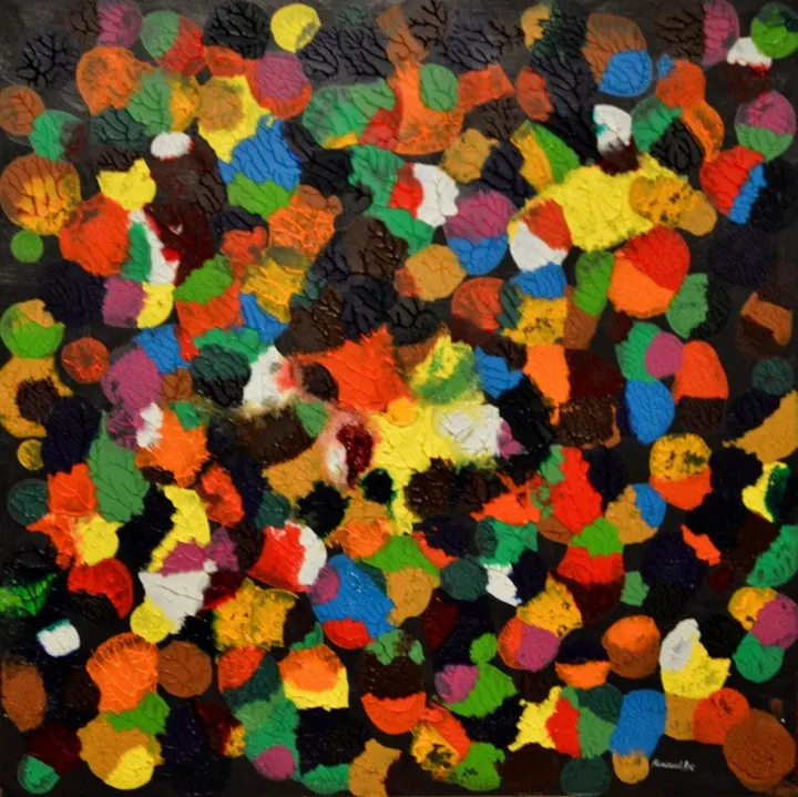 Composition 16-12, œuvre de Marcel Renaud